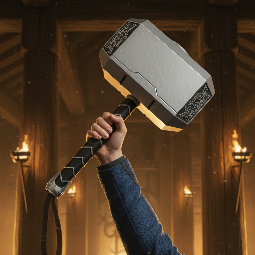Mjolnir Thor's Mighty Hammer