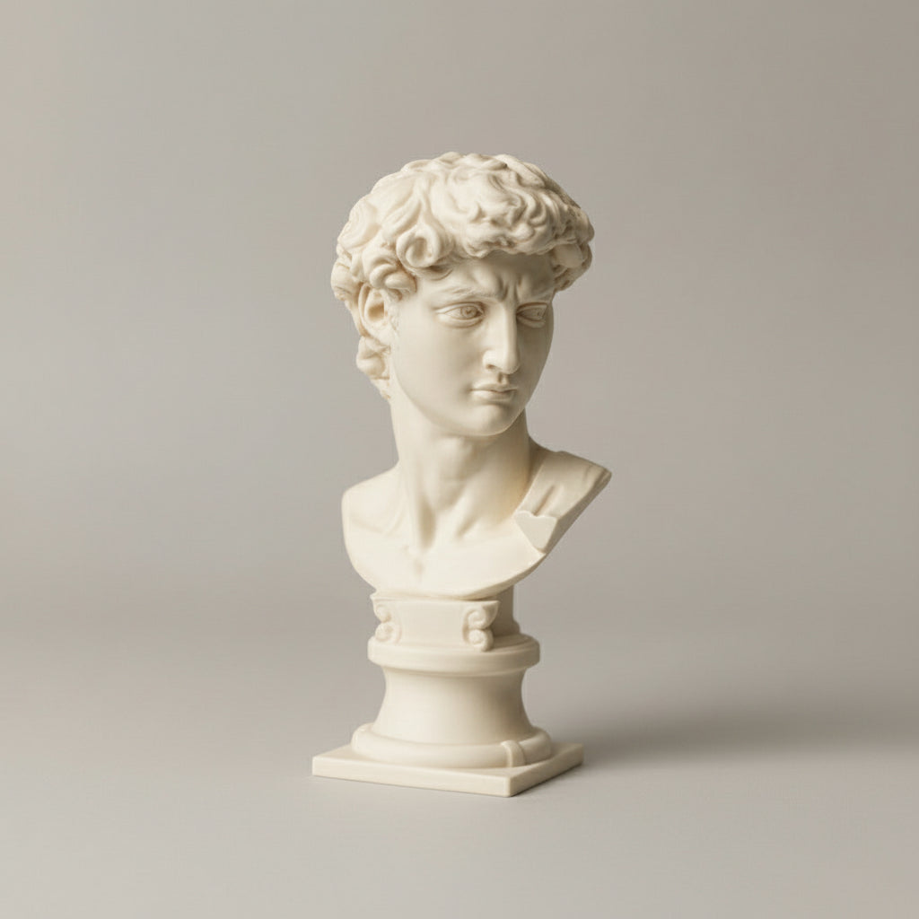 Eternal Elegance: Michelangelo's David Bust