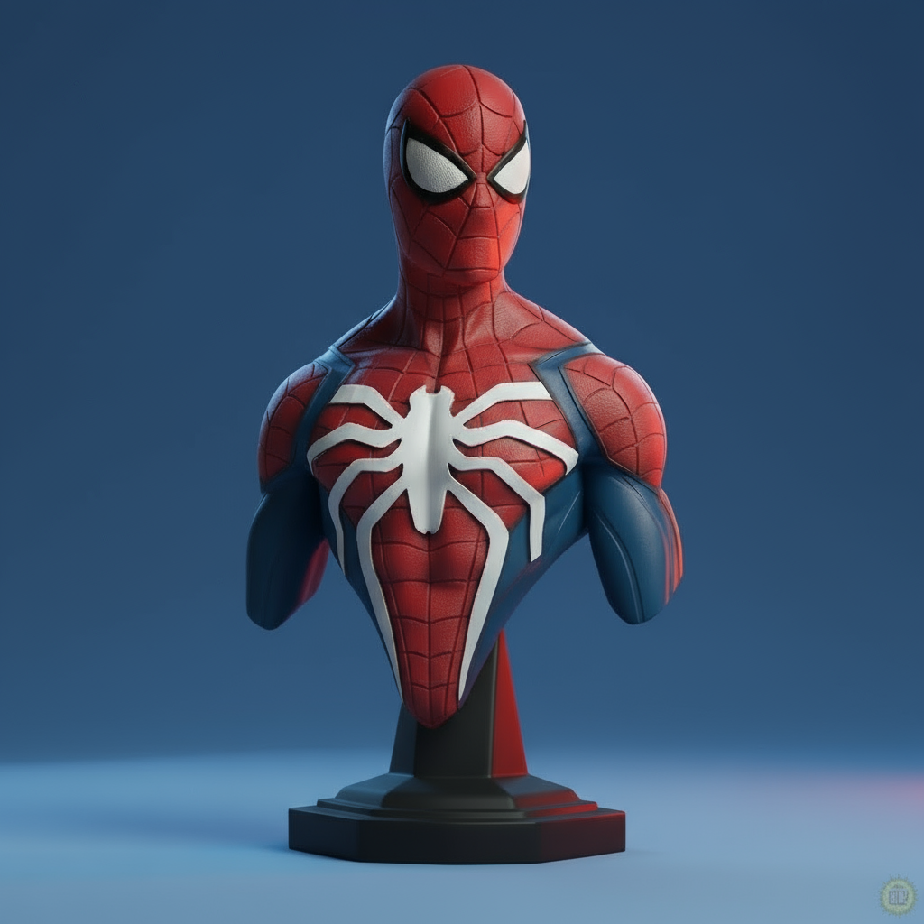 SpiderMan Playstation Bust