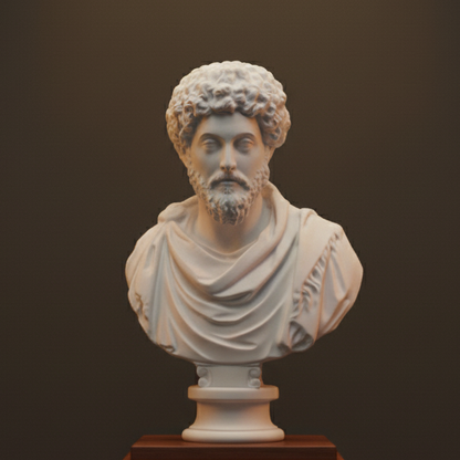 Imperial Elegance: Marcus Aurelius Bust