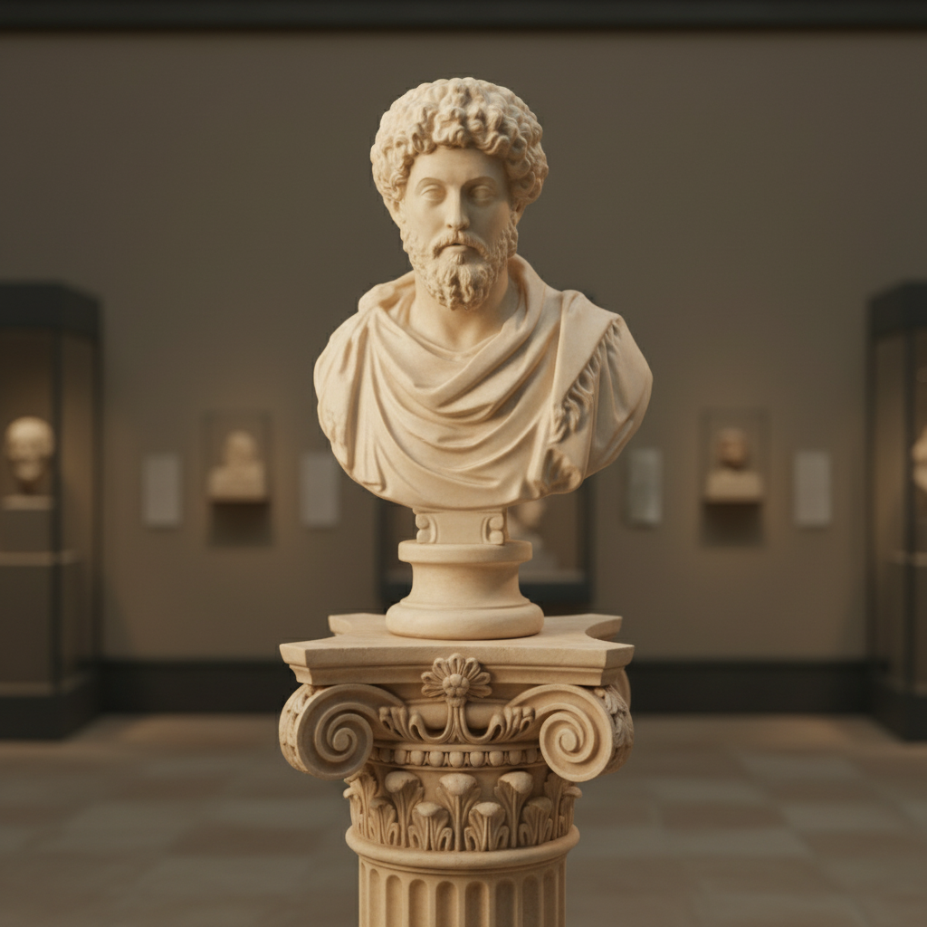 Imperial Elegance: Marcus Aurelius Bust