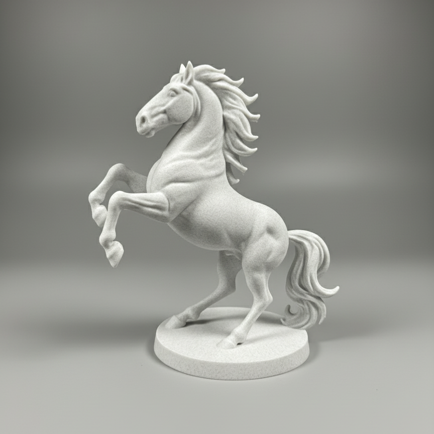 Wild Horse Figurine Art