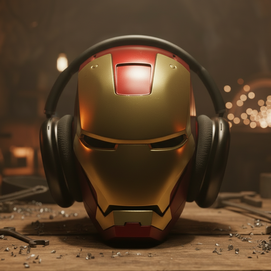 Ironman Headphone Stand