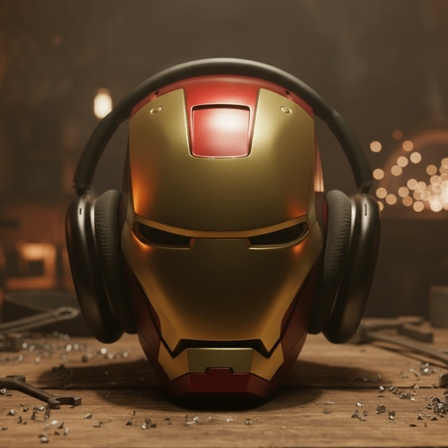 Ironman Headphone Stand