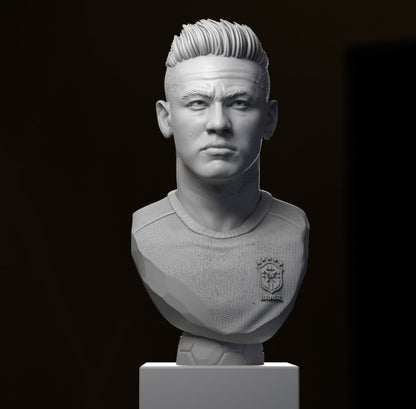 Neymar Artwork Bust