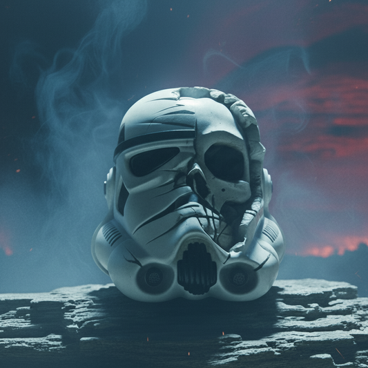 Dead Storm Trooper Headphone Stand