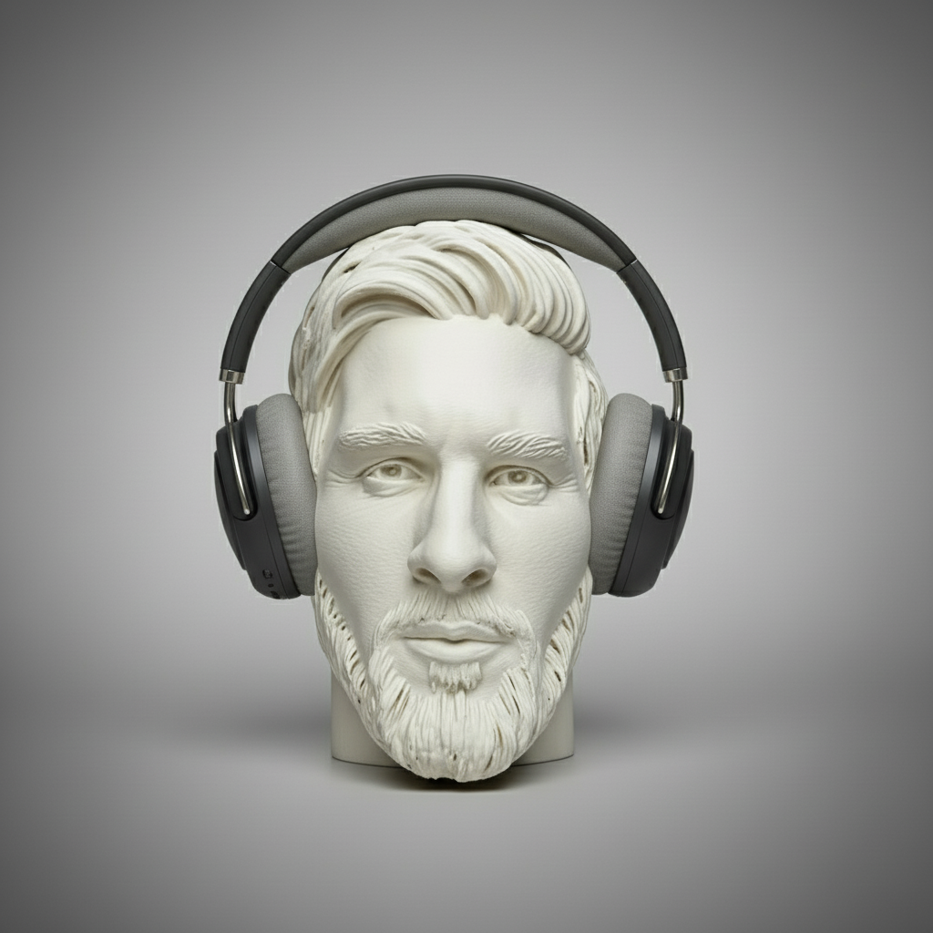 Lionel Messi Headphone Stand